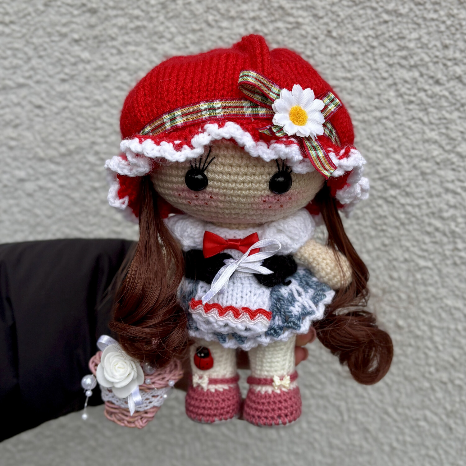 Кукла ручной работы Красная Шапочка