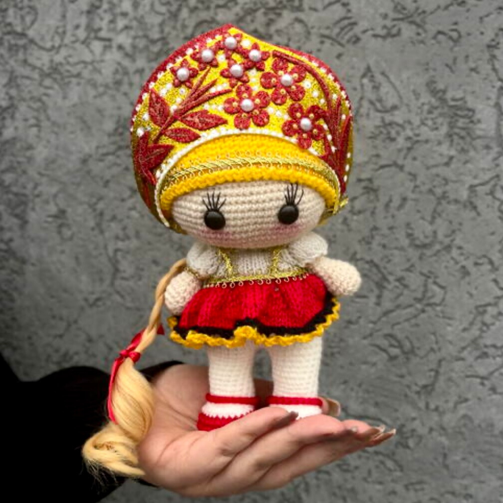 Кукла ручной работы Красная девица