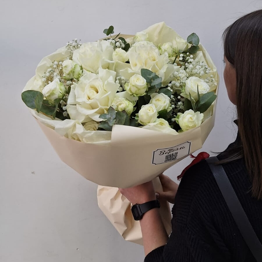 Белый букет