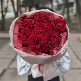 Букет красных французских