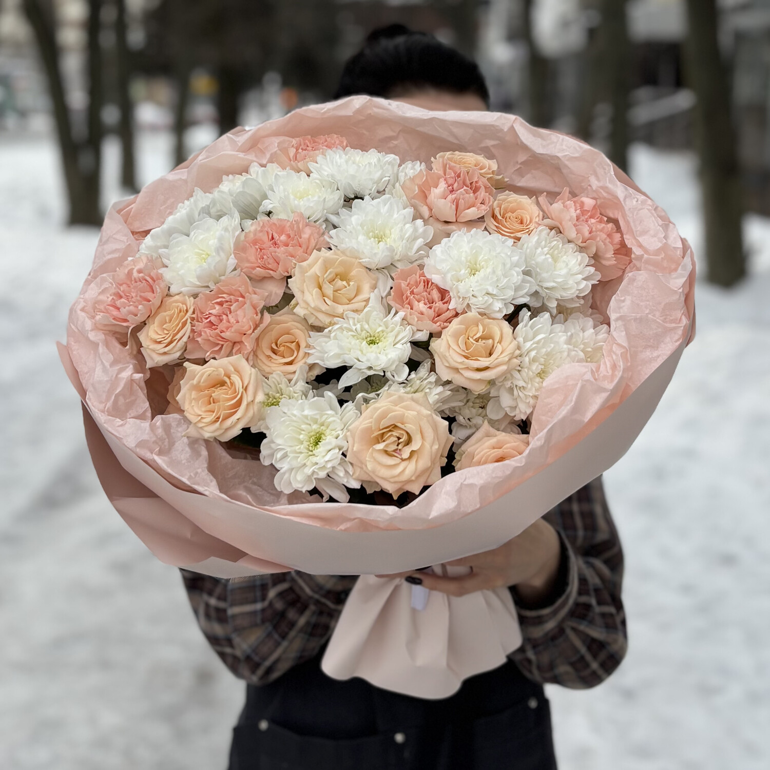 Персиковый букет